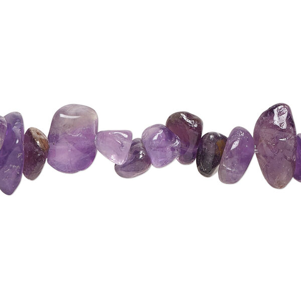Amethyst 1pkg1, chip bead natural 32 inch small to medium image number 0