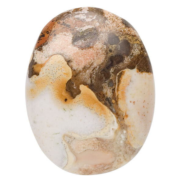Eagle eye agate 1pkg1, hand-cut oval cab natural 40x30mm image number 0