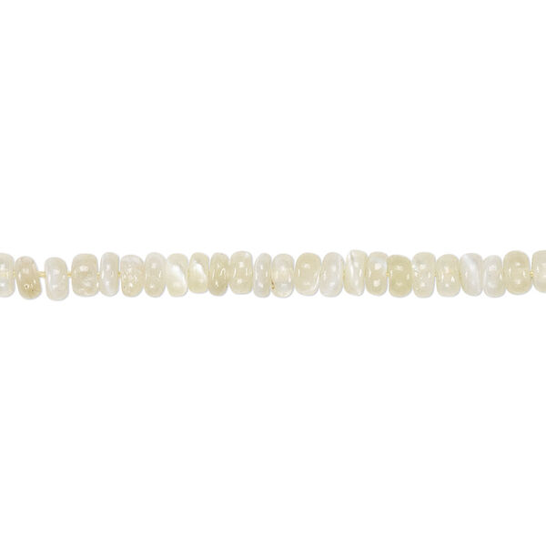 Cat's eye apatite 1pkg1, hand-cut rondelle bead natural 8 inch 3x2mm-4x2mm image number 0