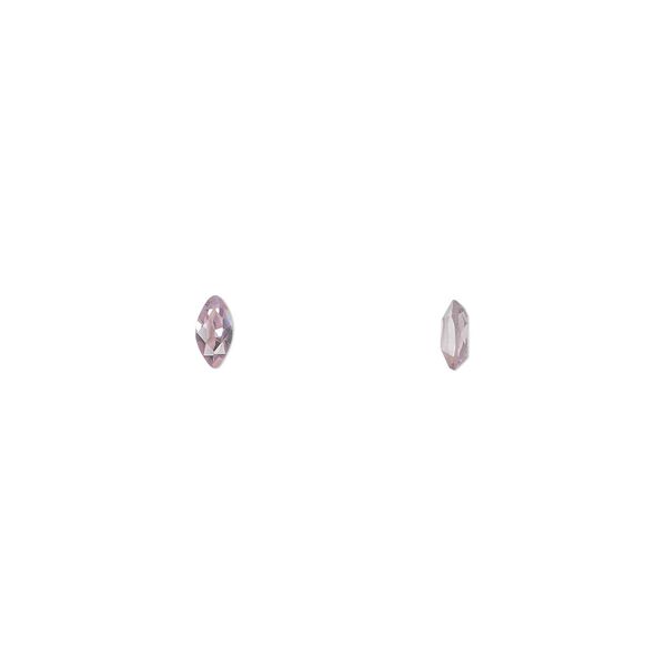 Gem, cubic zirconia, alexandrite purple, 4x2mm faceted marquise, Mohs hardness 8-1/2. Sold per pkg of 5. image number 0