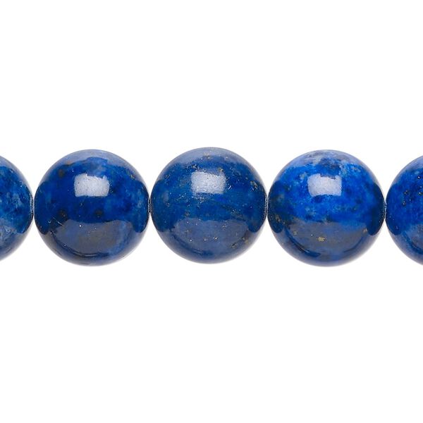 Lapis lazuli 1pkg1, round bead natural 15.5-16 inch 12mm image number 0
