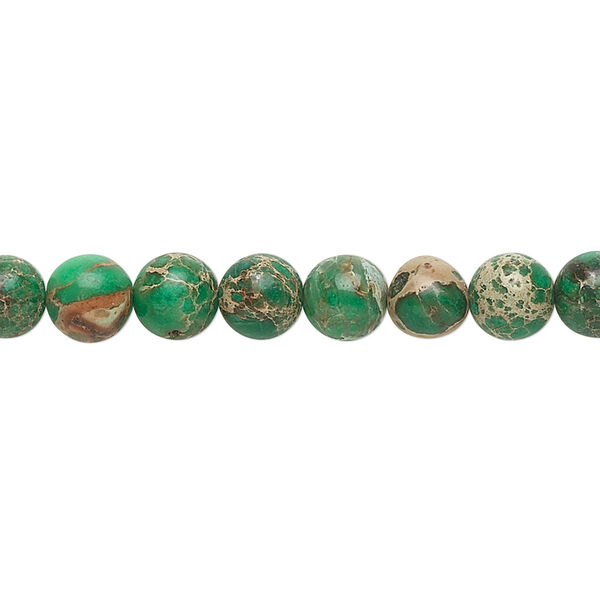 Magnesite 1pkg1, round bead 15.5-16 inch 6mm image number 0