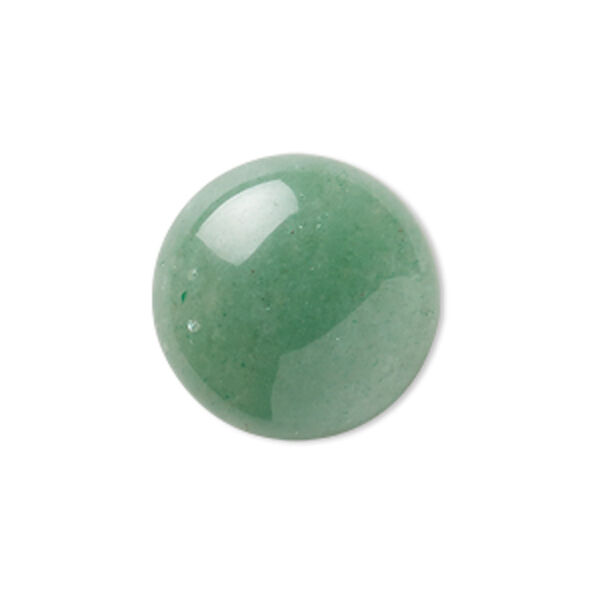 Green aventurine 1pkg4, calibrated round cab natural 16mm image number 0
