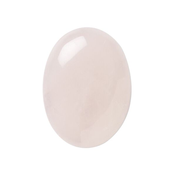 Rose quartz 1pkg2, calibrated oval cab natural 30x22mm image number 0