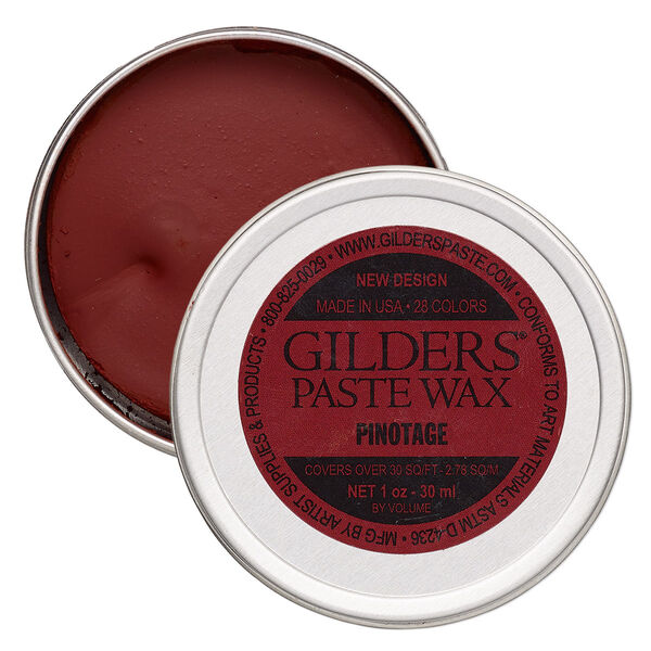 Wax paste, Gilders Paste®, pkg/1-ounce tin, pinotage. image number 0