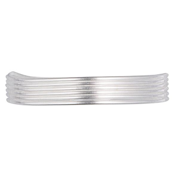 French wire, sterling silver, 0.8mm tube. Sold per approximately 27-30 inch strand. image number 0