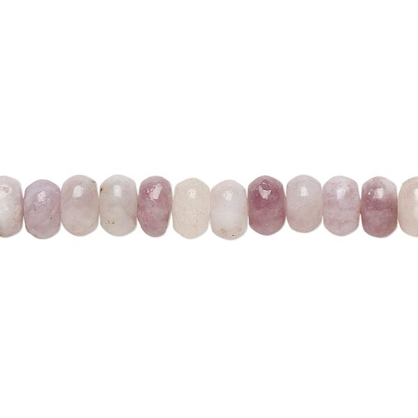 Quartz mix 1pkg1, rondelle bead natural 15.5-16 inch 6x4mm image number 0
