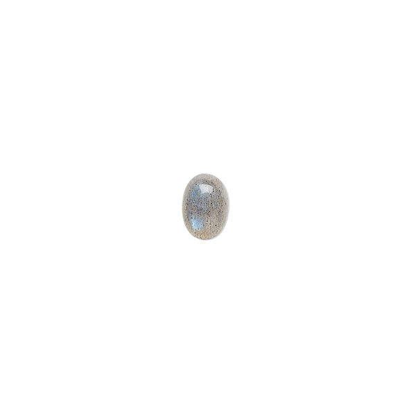 Labradorite 1pkg1, hand-cut calibrated oval cab natural A- grade, 7x5mm image number 0