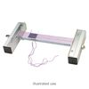 Loom, beading and tapestry, pkg/1, Mirrix Chloe, aluminum, 5.5 inches. image number 2