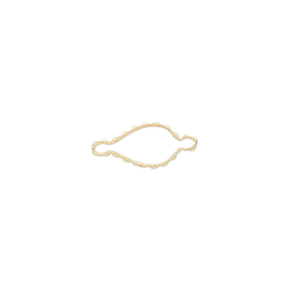 Link, Wrap-Tite®, 14Kt gold-filled, 9x6mm fancy pear setting. Sold per pkg of 2. image number 0