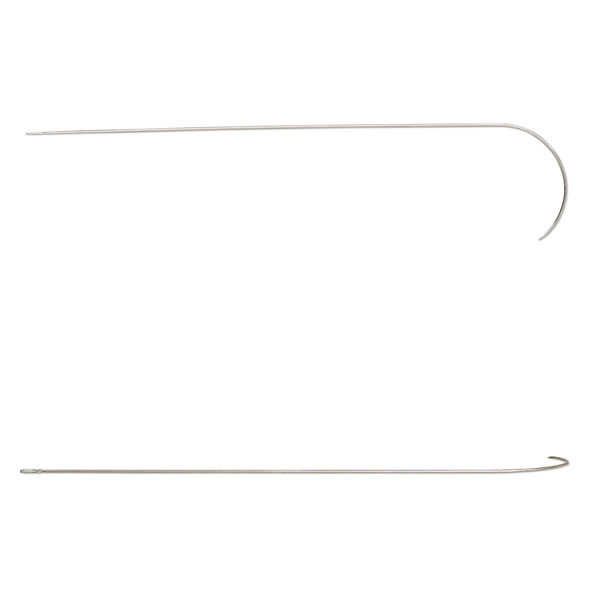 Tool, Speedy Stringer™, beechwood, pkg/1, 4x3.5 inches, 1-inch deep bowl, includes "J" needle image number 2