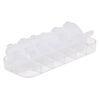 Organizer, acrylic, clear, 5 x 1-3/4 x 1/2 inch rectangle with 12 compartments. Sold per pkg of 2. image number 1
