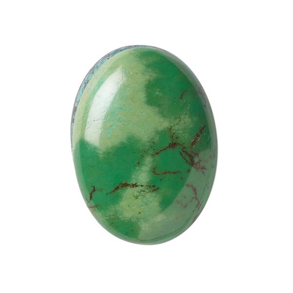 Turquoise 1pkg1, calibrated oval cab 30x22mm image number 0