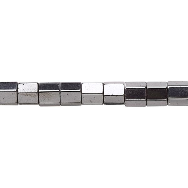Hemalyke™ 1pkg1, faceted tube bead 15.5-16 inch 5mm image number 0