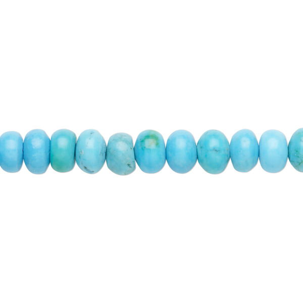 Howlite 1pkg1, rondelle bead 15.5-16 inch 6x4mm image number 0