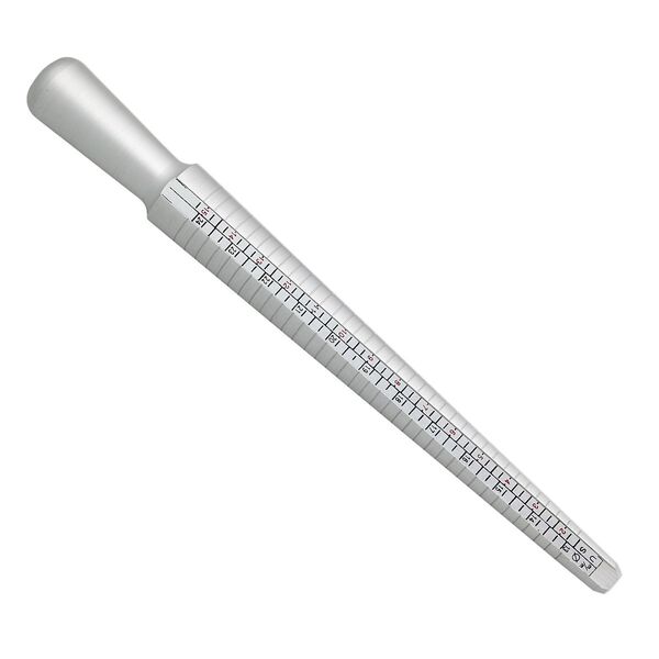 Ring mandrel, aluminum, 10 inches. Sold individually. image number 0