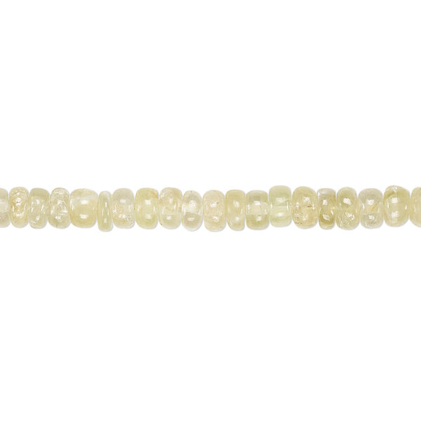 Cat's eye apatite 1pkg1, hand-cut rondelle bead natural , 8 inch 4x2mm-5x3mm image number 0