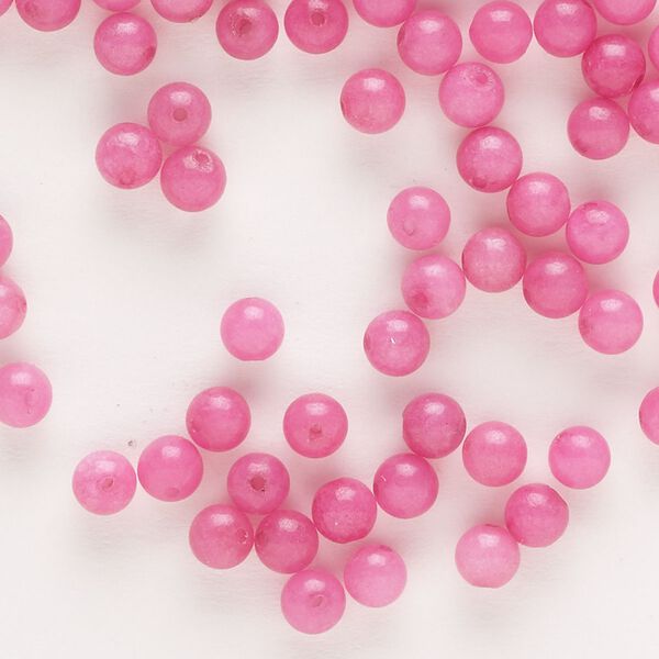 Mountain "jade" 1pkg200, round bead 4mm image number 0