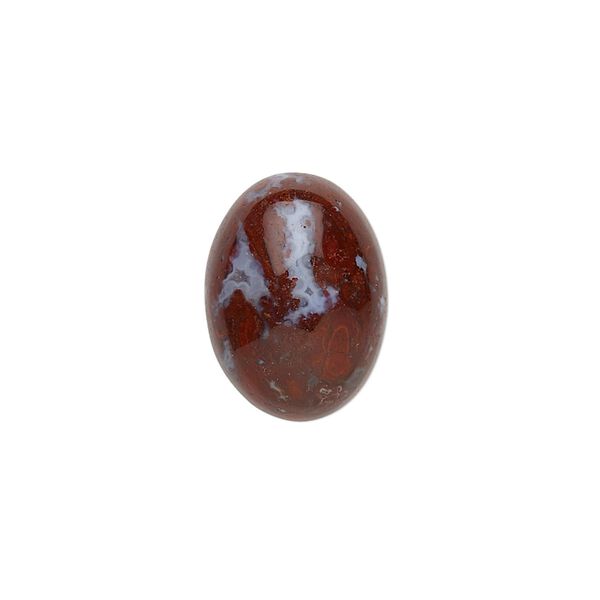 Red lightning agate 1pkg1, non-calibrated oval cab natural 18x13mm image number 0