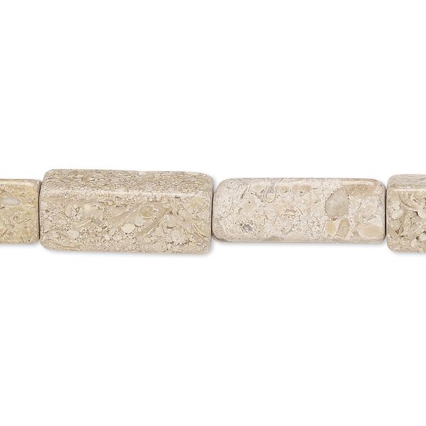 Riverstone 1pkg1, square tube bead 15 inch 18x7mm-19x7mm image number 0