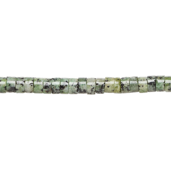 African "turquoise" 1pkg1, heishi bead 15.5-16 inch 4x1.5mm-4x2.5mm image number 0