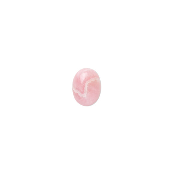 Rhodochrosite 1pkg2, calibrated oval cab natural B grade, 8x6mm image number 0