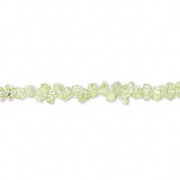Peridot 1pkg1, chip bead natural 15 inch mini image number 0