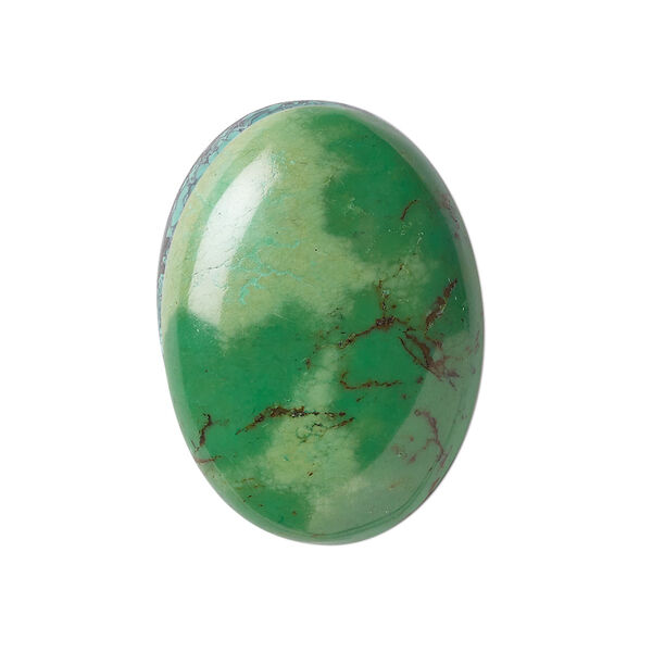 Turquoise 1pkg1, calibrated oval cab 30x22mm image number 0