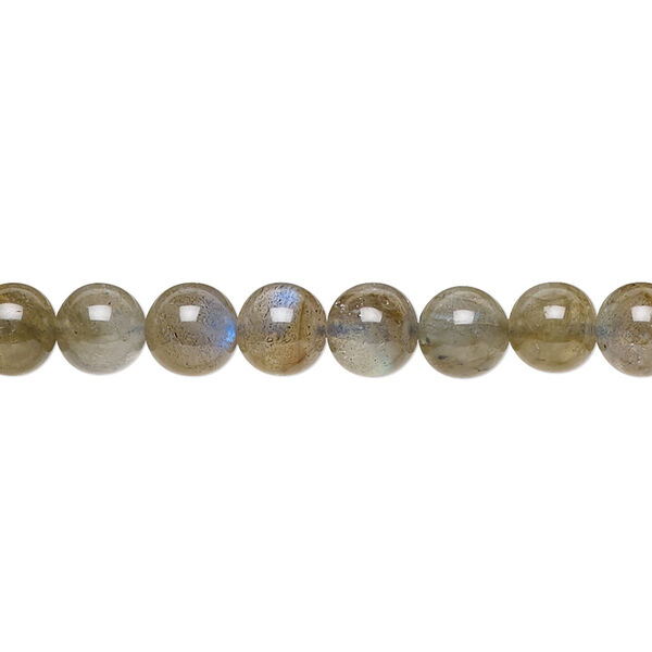 Labradorite 1pkg1, round bead natural B grade, 15.5-16 inch 6mm image number 0