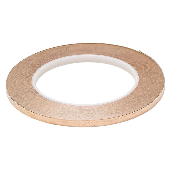 Adhesive foil, Studio Pro™, copper, pkg/36 yards, 5.6mm wide. image number 0