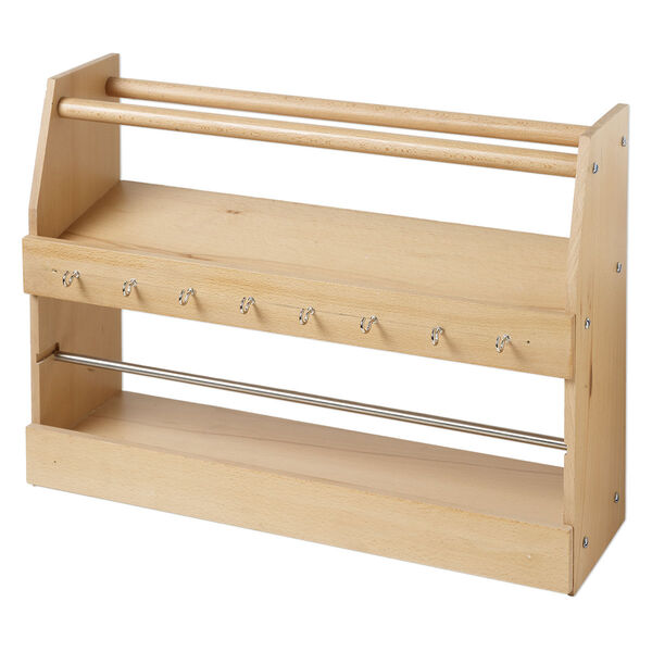 Organizer 1pkg1 wood / steel, 18 x 13 x 5.75 inches image number 1