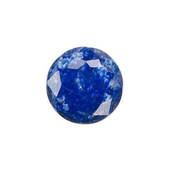 Lapis lazuli 1pkg1, calibrated cube-cut round cab natural 20mm image number 0