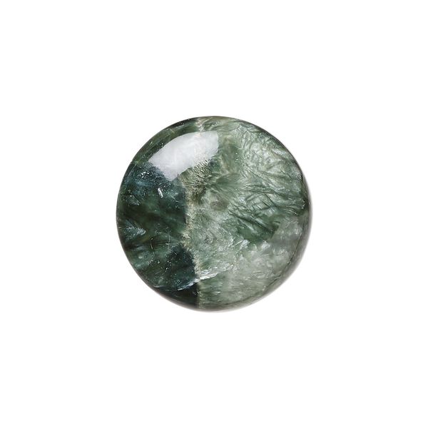 Seraphinite 1pkg1, calibrated round cab natural 20mm image number 0
