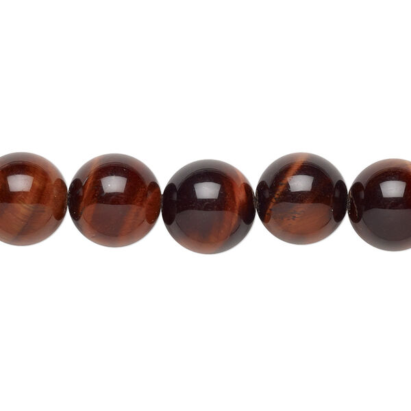 Red tigereye 1pkg1, round bead 15.5-16 inch 10mm image number 0