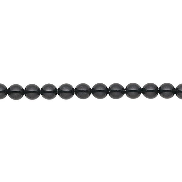 Pearl 500pk mystic black, Swarovski® 4mm gemcolors round 5810 image number 0