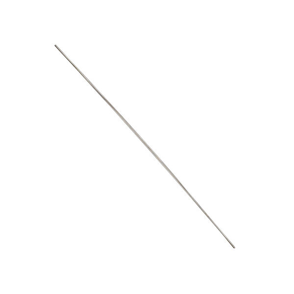Needle, Beadalon®, stainless steel, pkg/4, 2-1/4 inches, fine, 0.41mm width, big-eye. image number 0