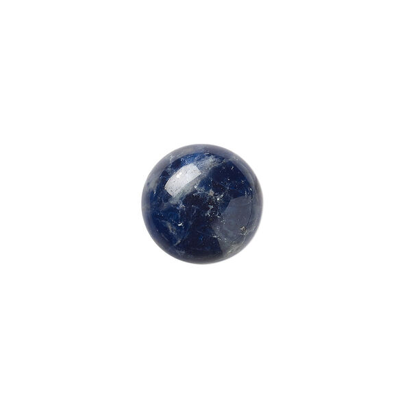 Sodalite 1pkg2, calibrated round cab natural 14mm image number 0