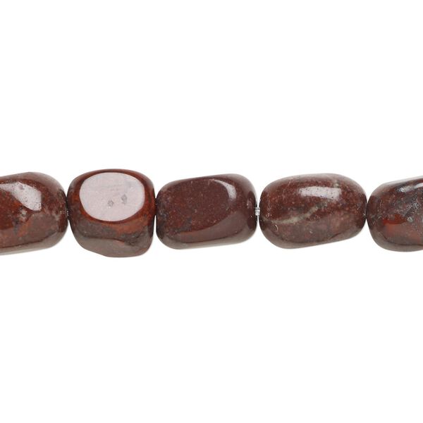 Indian bloodstone 1pkg1, tumbled nugget bead natural 15.5-16 inch small image number 0