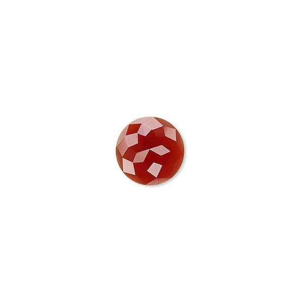 Carnelian 1pkg1, calibrated cube-cut round cab 10mm image number 0