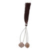 Coffee moonstone 1pkg2, hand-cut top-drilled puffed teardrop bead natural 14x14mm image number 1