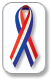 Red, White and Blue Ribbon