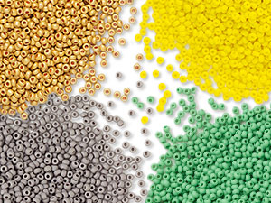 Seed Beads in New Colors and Sizes