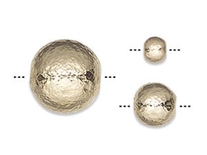 New Hammered 14Kt Gold-Filled Beads
